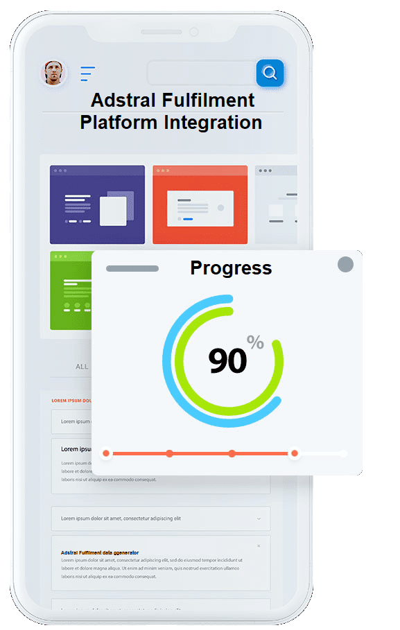 online platform Integration at adstral